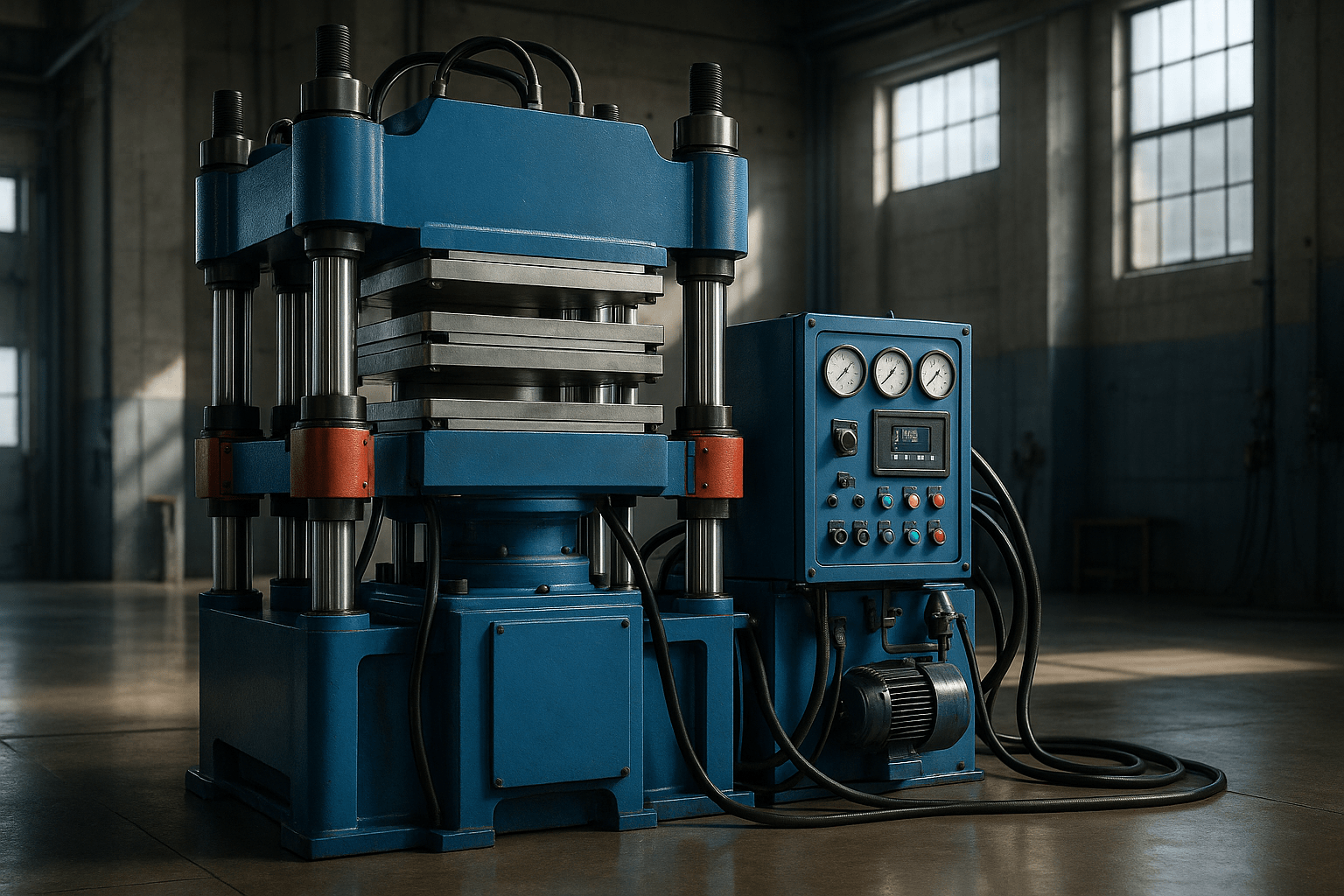 Преимущества и особенности вулканизационных прессов